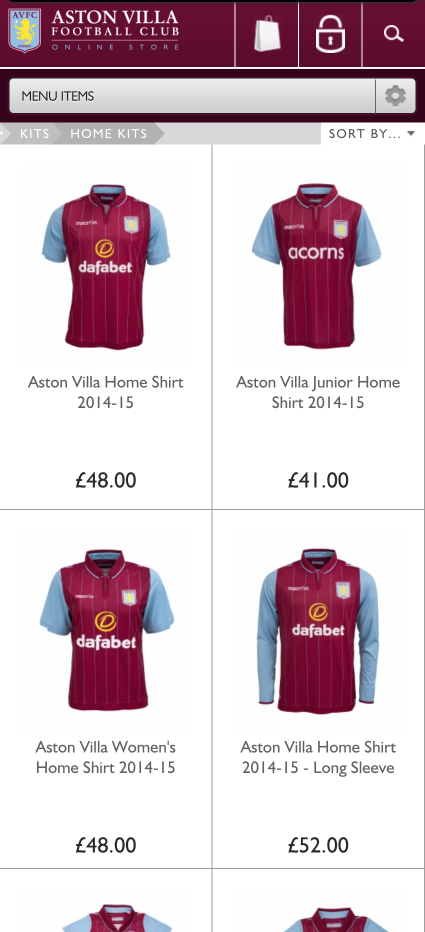 Aston Villa Club Shop
